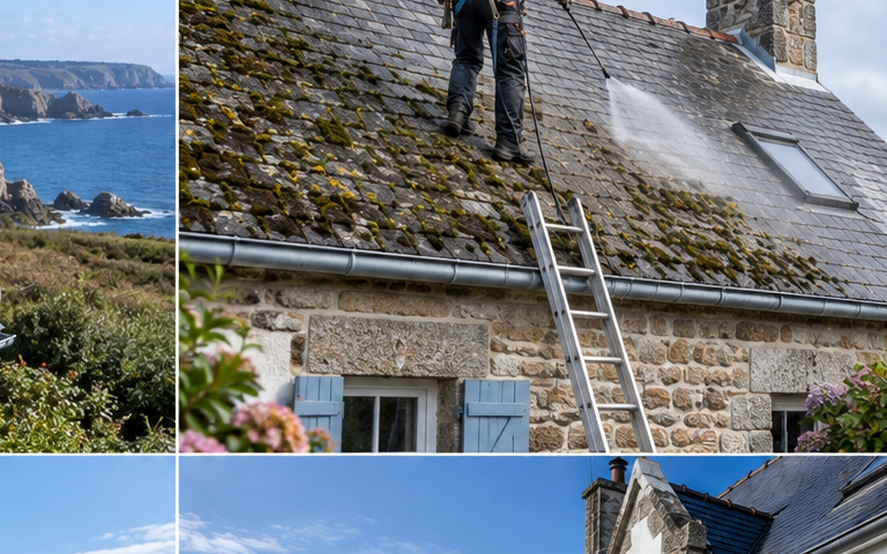 Travaux toiture façade Pédernec