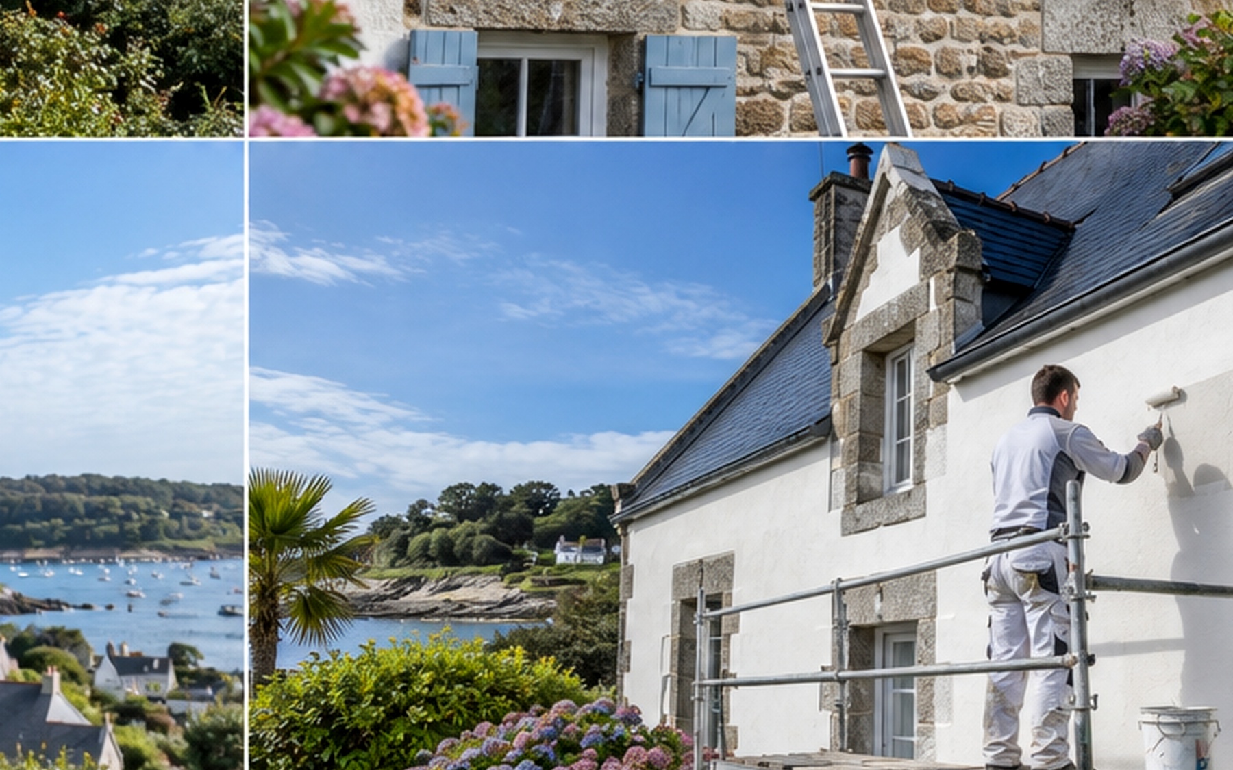 Travaux toiture façade Pédernec